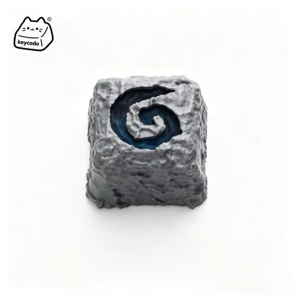 Backlit 3D Sculpted Hearthstone Artisan Keycap, Glow Through Game Card Handmade Stereo Keycap Compatible With Cherry MX Gateron Kailh All MX Mechanical Keyboard Switches