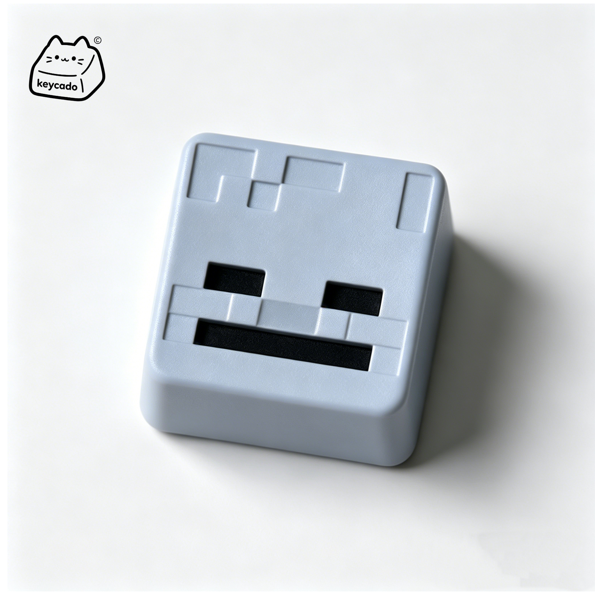 3D Sculpted Skeleton Artisan Keycap, Minecraft Hostile Mob Handmade Game Character Keycap Compatible With Cherry MX Gateron Kailh All MX Mechanical Keyboard Switches - Image 1