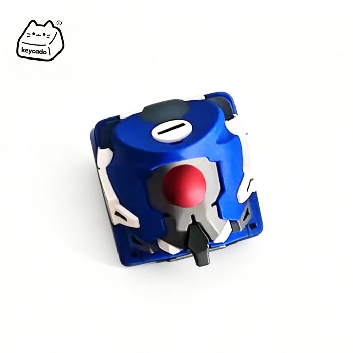 3D Sculpted Ayanami Rei Unit-00 Artisan Keycap, Neon Genesis Evangelion Handmade Anime Figure Keycap Compatible With Cherry MX Gateron Kailh All MX Mechanical Keyboard Switches