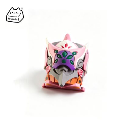 3D Sculpted Mari Makinami Unit-08 Artisan Keycap, Neon Genesis Evangelion Handmade Anime Figure Keycap Compatible With Cherry MX Gateron Kailh All MX Mechanical Keyboard Switches
