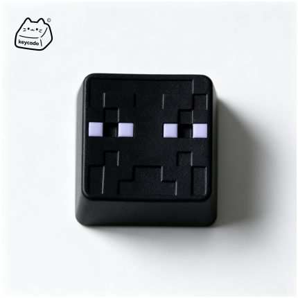 3D Sculpted Enderman Artisan Keycap, Minecraft Mob Handmade Game Character Keycap Compatible With Cherry MX Gateron Kailh All MX Mechanical Keyboard Switches