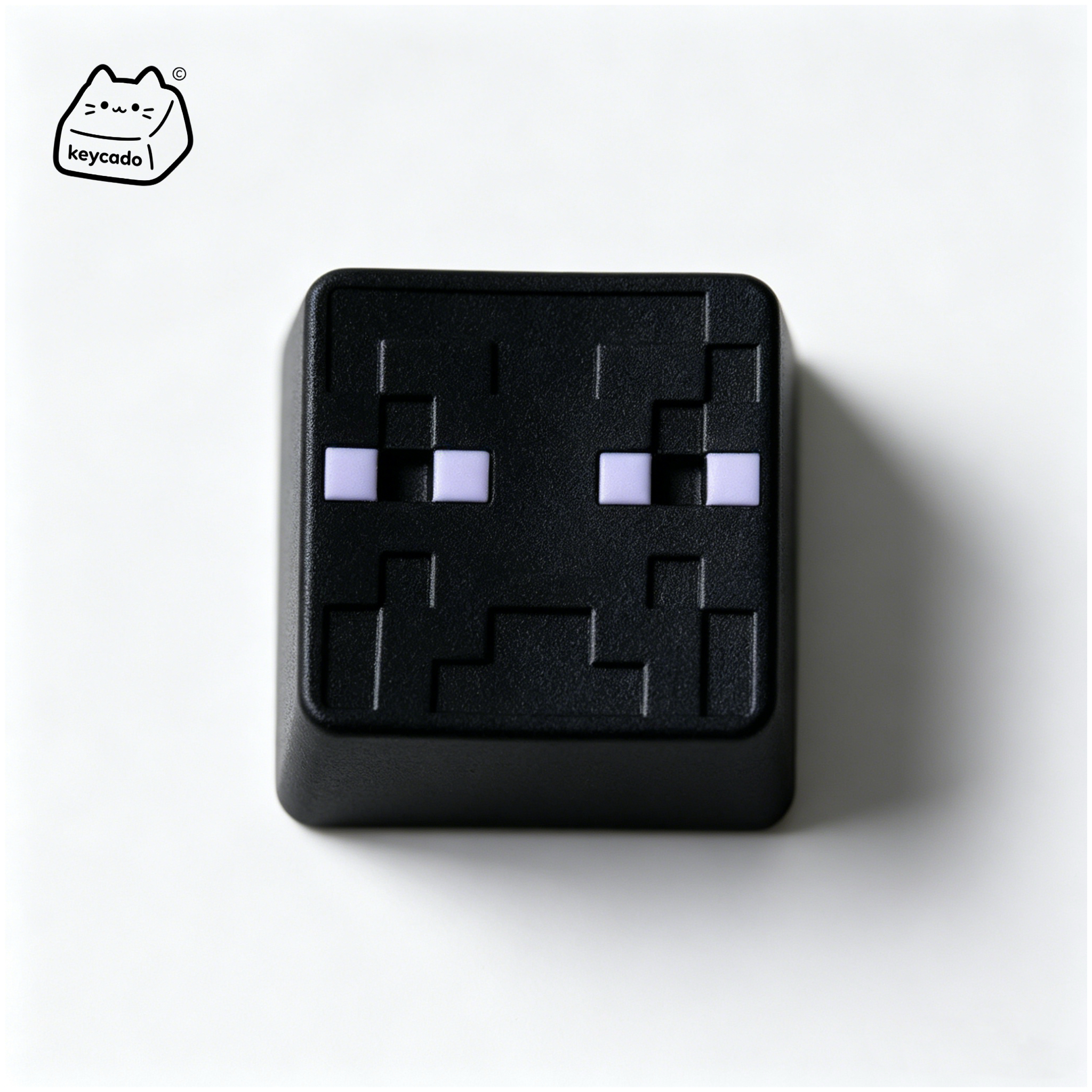 3D Sculpted Enderman Artisan Keycap, Minecraft Mob Handmade Game Character Keycap Compatible With Cherry MX Gateron Kailh All MX Mechanical Keyboard Switches - Image 1