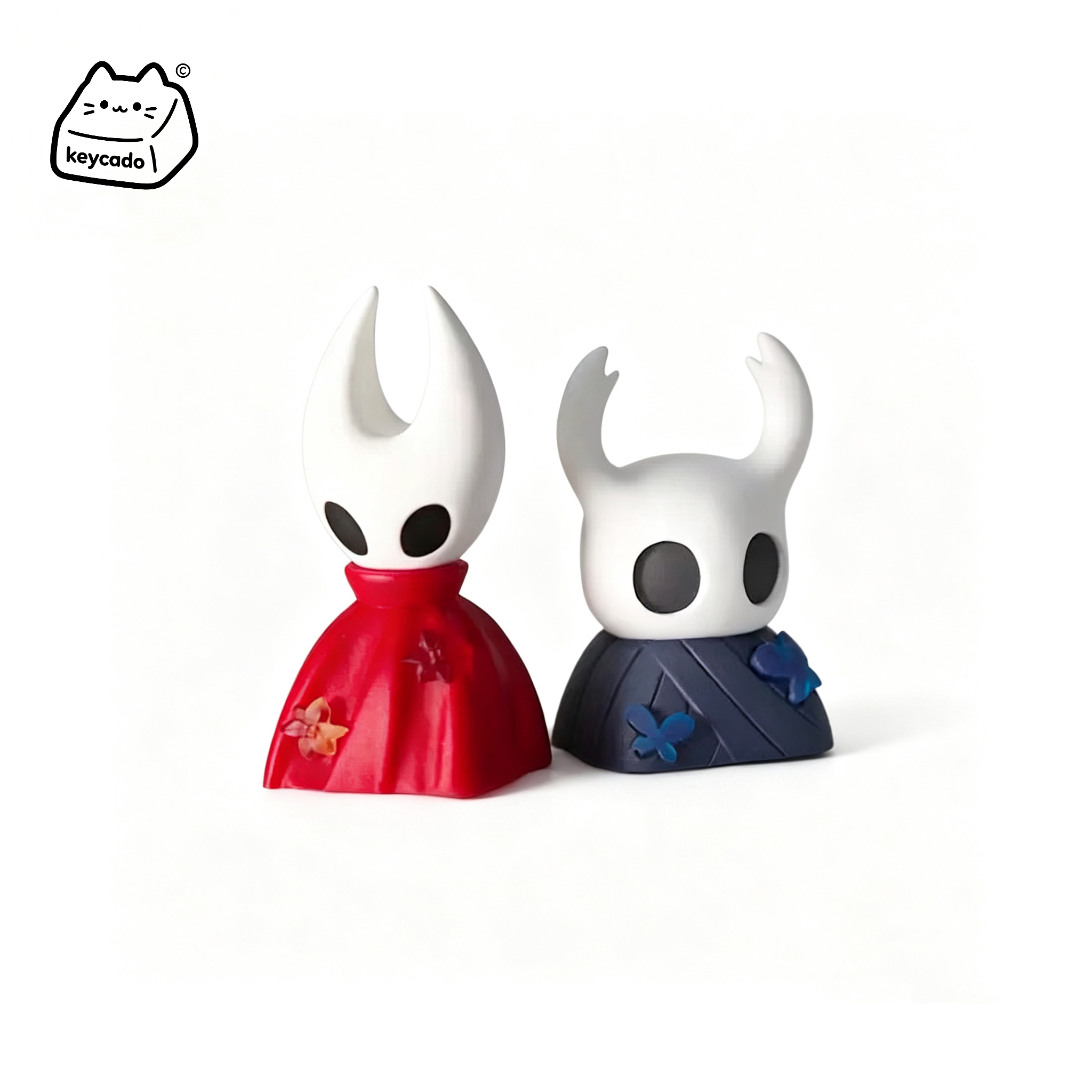Shine Through 3D Sculpted Hornet Artisan Keycap, Hollow Knight Silksong Luminous Character Handmade Keycap Compatible With Cherry MX Gateron Kailh All MX Mechanical Keyboard Switches - Image 2
