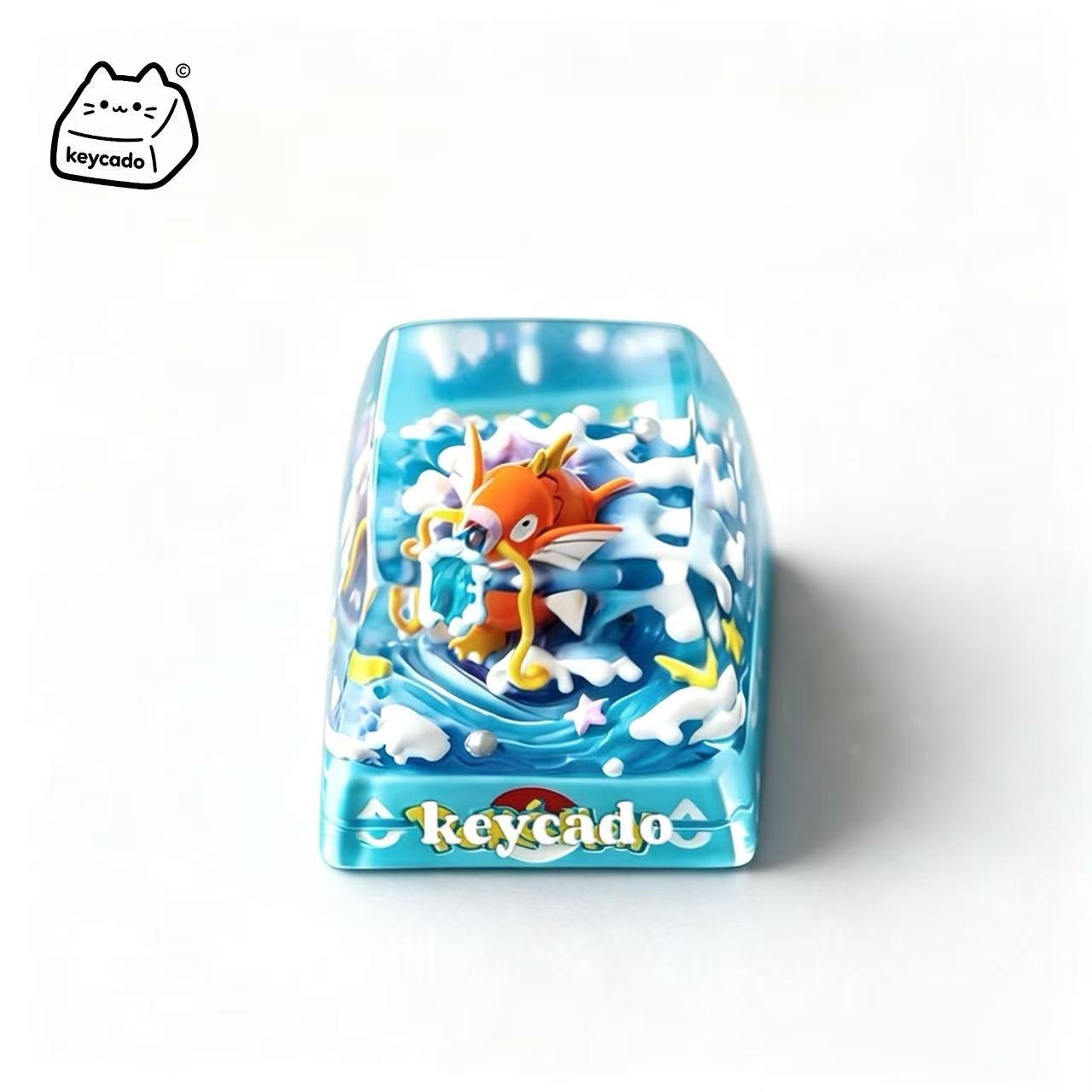 Pokemon 3D Resin Diorama Artisan Keycap, Handmade Scene Landscape Character Keycap For MX Mechanical Keyboard Switches - Image 8