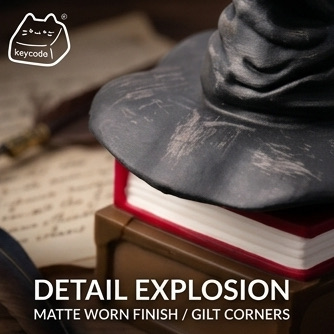 Rotatable 3D Harry Potter Themed Artisan Keycap, Handmade Stereo Wizard Design Keycap Compatible With Cherry MX Gateron Kailh All MX Mechanical Keyboard Switches - Image 14