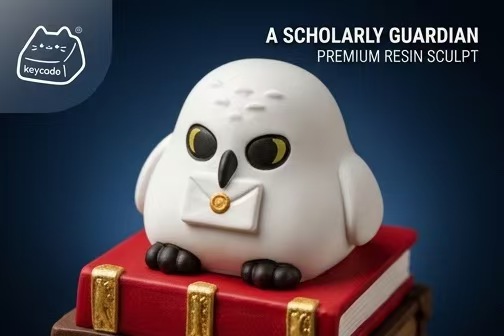 Rotatable 3D Harry Potter Themed Artisan Keycap, Handmade Stereo Wizard Design Keycap Compatible With Cherry MX Gateron Kailh All MX Mechanical Keyboard Switches - Image 6