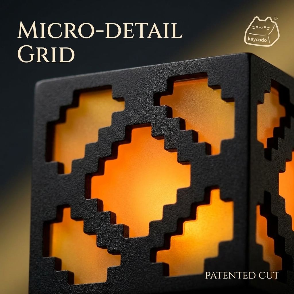 3D Sculpted Minecraft Themed Artisan Keycap, Handmade Game Block Character Keycap Compatible With All MX Mechanical Keyboard Switches, Ideal For ESC R4 Position - Image 87