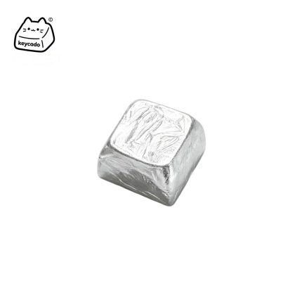 Burnt Silver Foil Artisan Keycap, Traditional Chinese Intangible Cultural Heritage Craft XDA Profile Keycap Compatible With Cherry MX Gateron Kailh All MX Mechanical Keyboard Switches