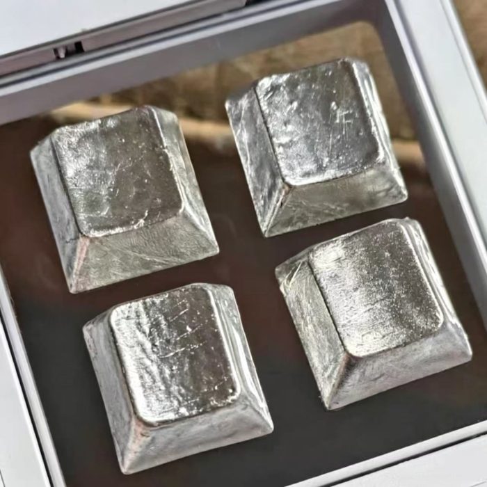Burnt Silver Foil Artisan Keycap, Traditional Chinese Intangible Cultural Heritage Craft XDA Profile Keycap Compatible With Cherry MX Gateron Kailh All MX Mechanical Keyboard Switches - Image 3
