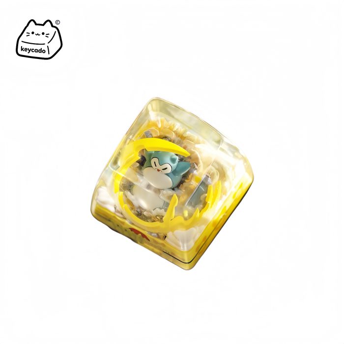 Pokemon 3D Resin Diorama Artisan Keycap, Handmade Scene Landscape Character Keycap For MX Mechanical Keyboard Switches - Image 38