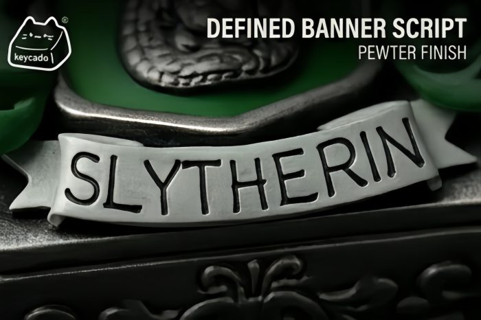 3D Sculpted Hogwarts House Crest Artisan Keycap, Harry Potter Academy Emblem Handmade Keycap Compatible With All MX Mechanical Keyboard Switches - Image 17