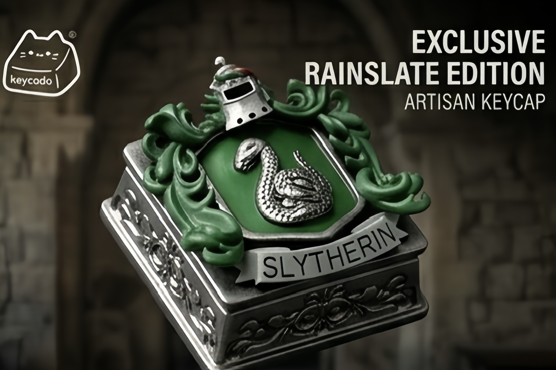 3D Sculpted Hogwarts House Crest Artisan Keycap, Harry Potter Academy Emblem Handmade Keycap Compatible With All MX Mechanical Keyboard Switches - Image 16