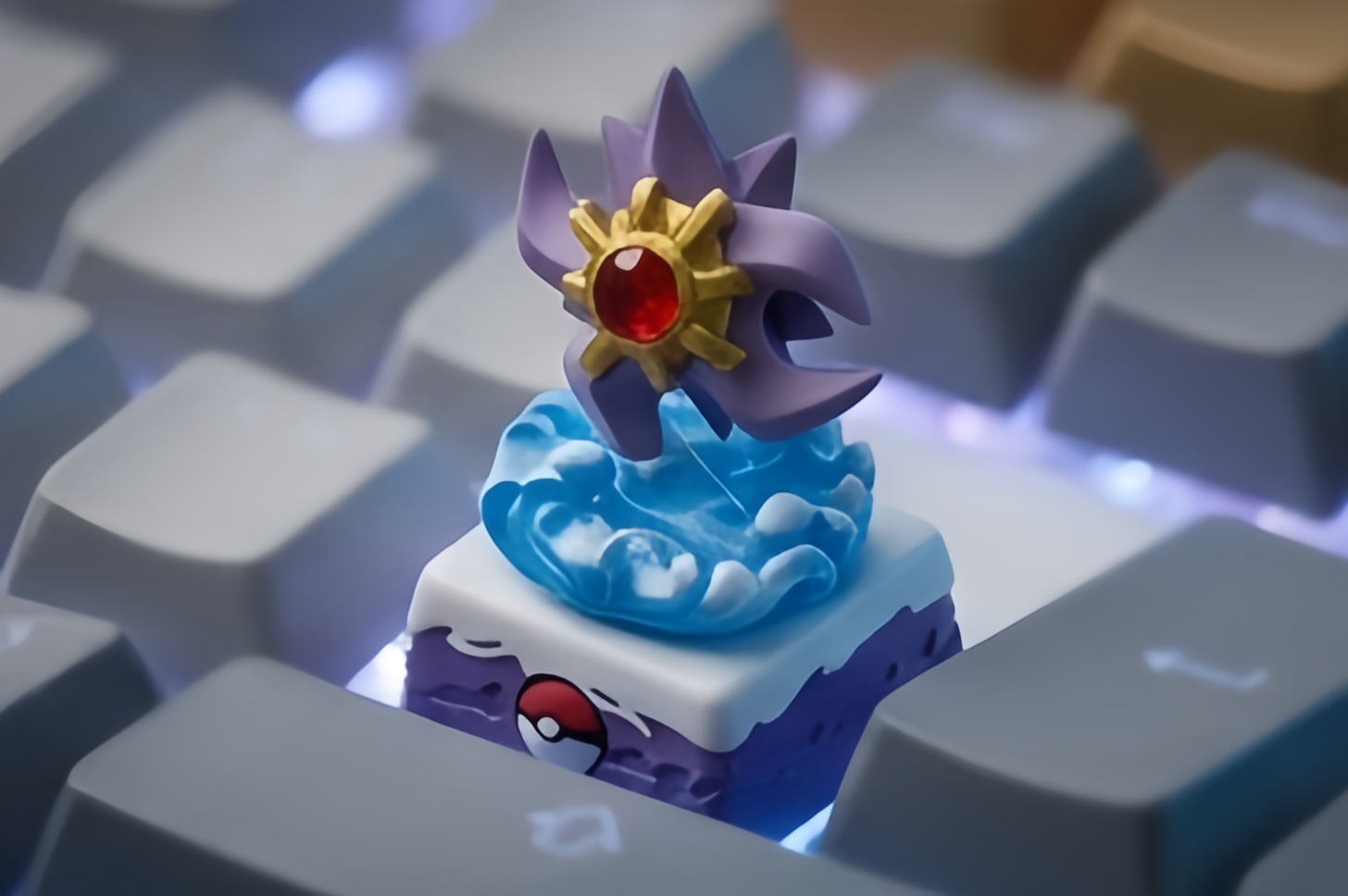 Rotatable 3D Pokemon Artisan Keycap, Handmade Sculpted Figure Keycap Compatible With Cherry MX Gateron Kailh All MX Mechanical Keyboard Switches - Image 24