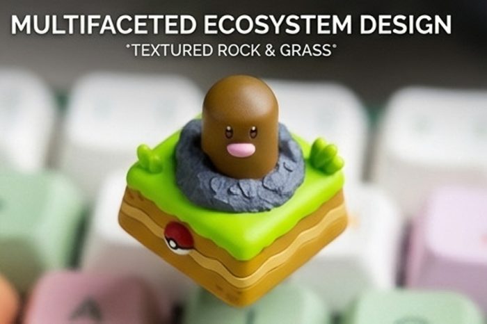 Rotatable 3D Pokemon Artisan Keycap, Handmade Sculpted Figure Keycap Compatible With Cherry MX Gateron Kailh All MX Mechanical Keyboard Switches - Image 12