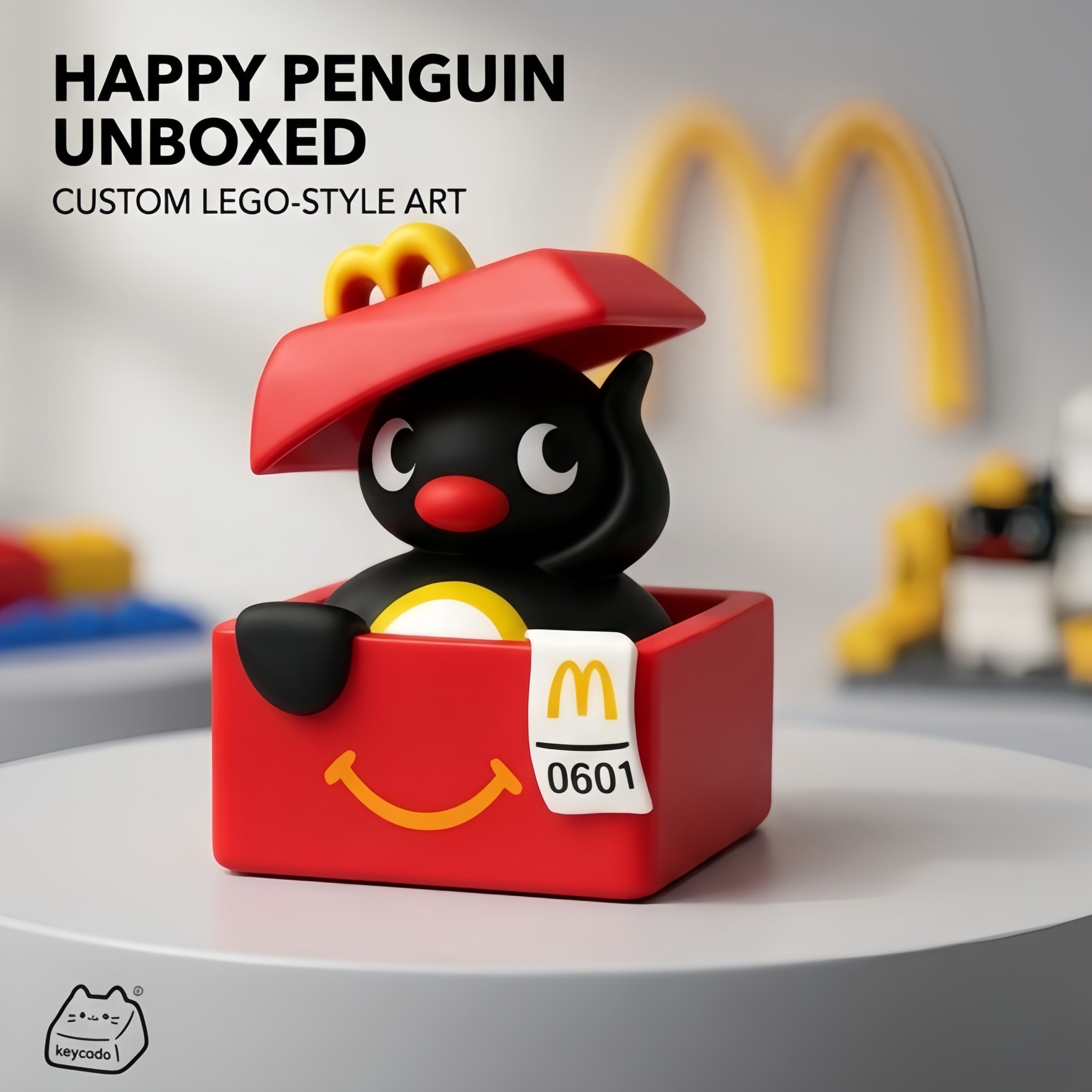 3D Sculpted Artisan Keycap, Pingu Penguin Handmade Figure Keycap Compatible With Cherry MX Gateron Kailh All MX Mechanical Keyboard Switches - Image 28