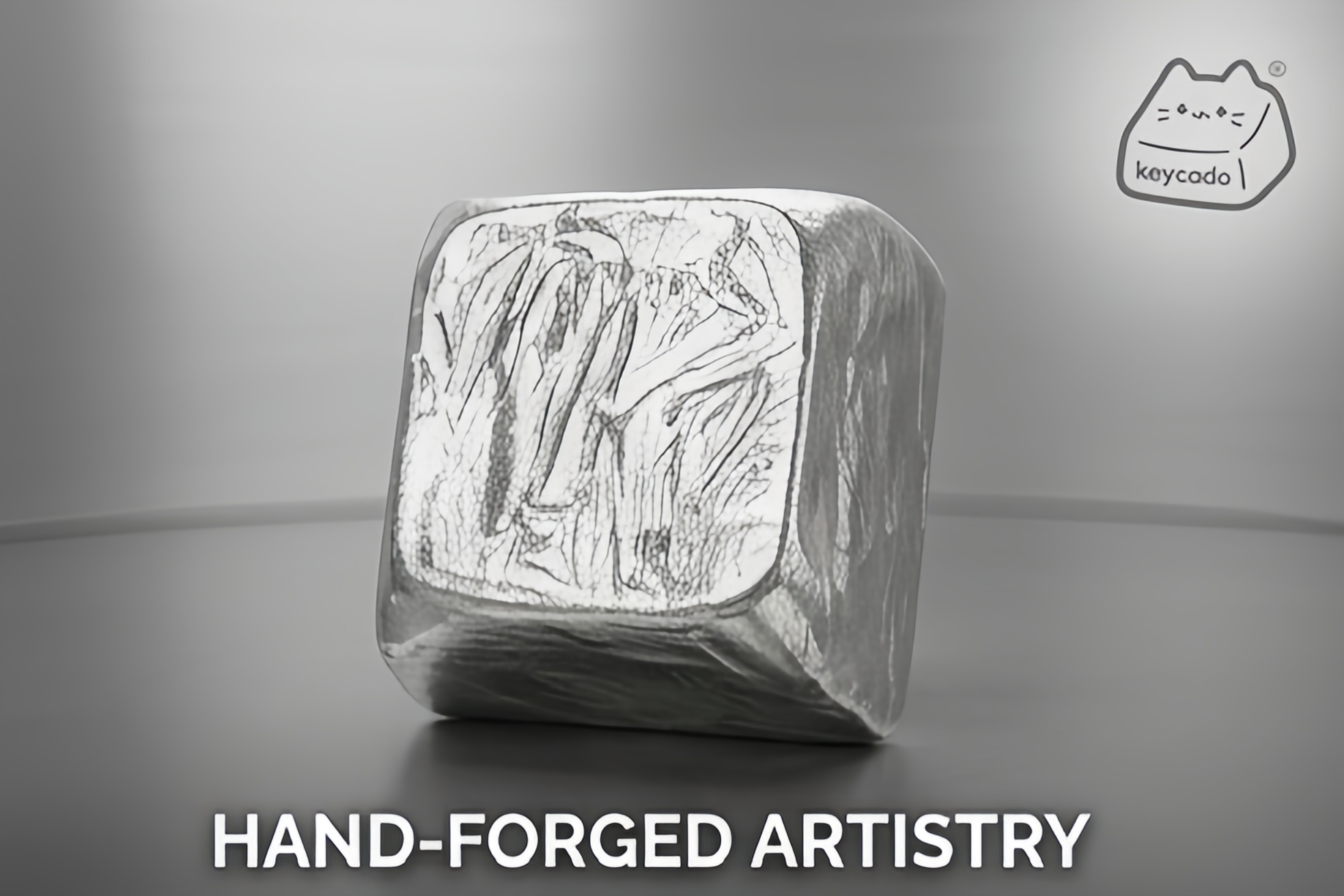 Burnt Foil Artisan Keycap, Traditional Chinese Intangible Cultural Heritage Craft XDA Profile Keycap Compatible With Cherry MX Gateron Kailh All MX Mechanical Keyboard Switches - Image 17
