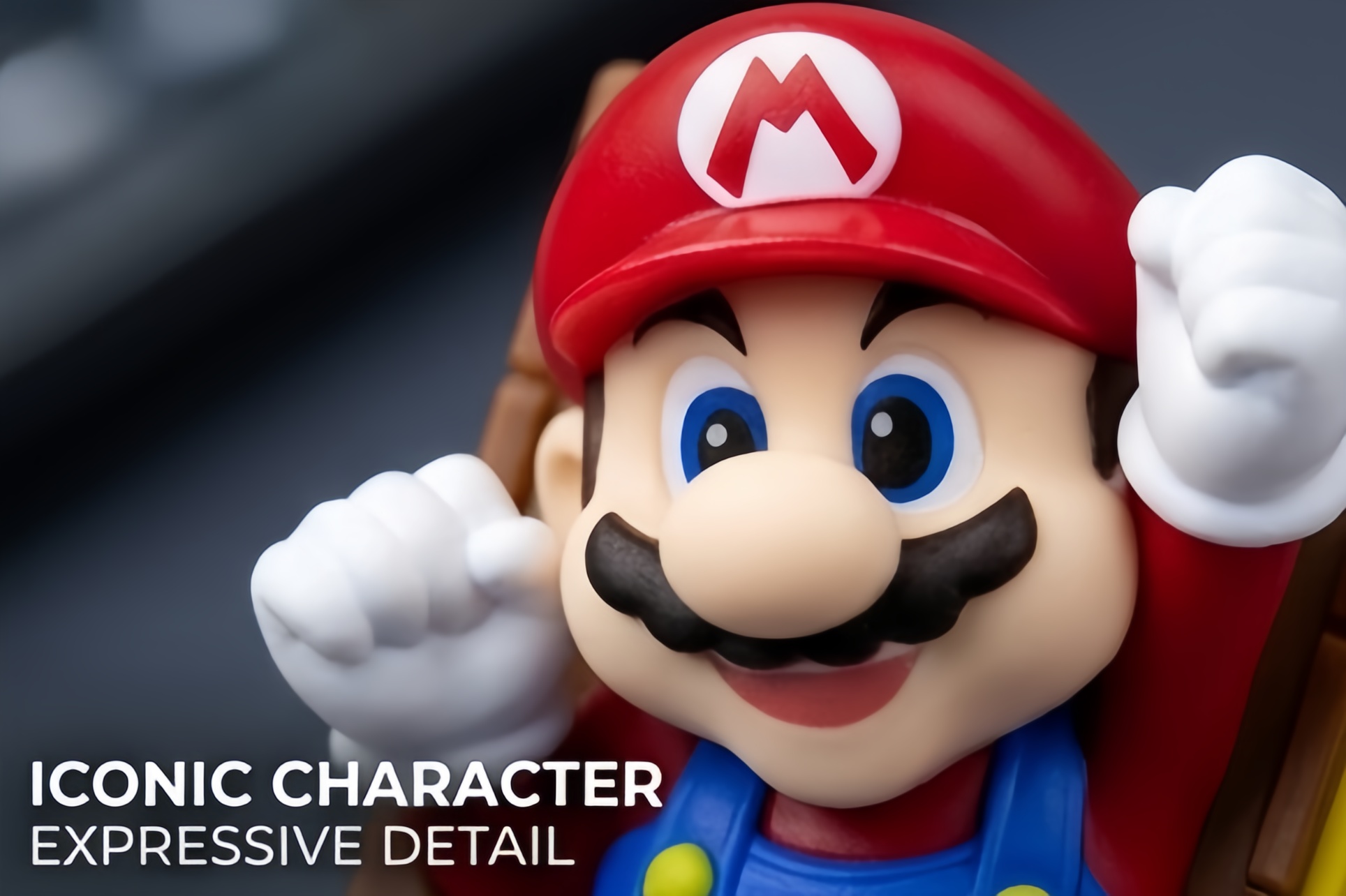 Super Mario Series 3D Block Style Artisan Keycap, Handmade Stereo Game Character Keycap Compatible With All MX Mechanical Keyboard Switches - Image 10