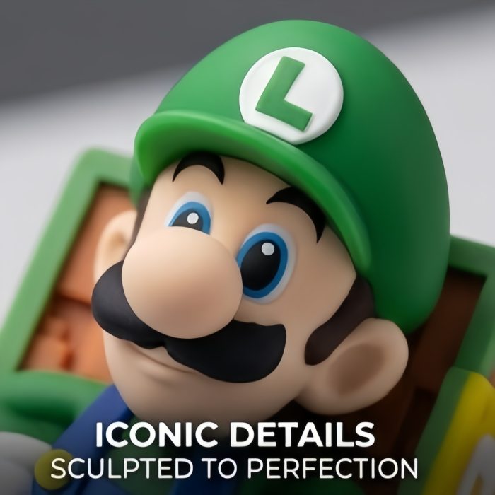 Super Mario Series 3D Block Style Artisan Keycap, Handmade Stereo Game Character Keycap Compatible With All MX Mechanical Keyboard Switches - Image 18