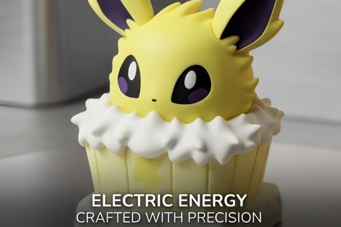 Eeveelution Cupcake 3D Artisan Keycap, Cute Pokemon Eevee Family Handmade Dessert Shape Keycap Compatible With All MX Mechanical Keyboard Switches - Image 11