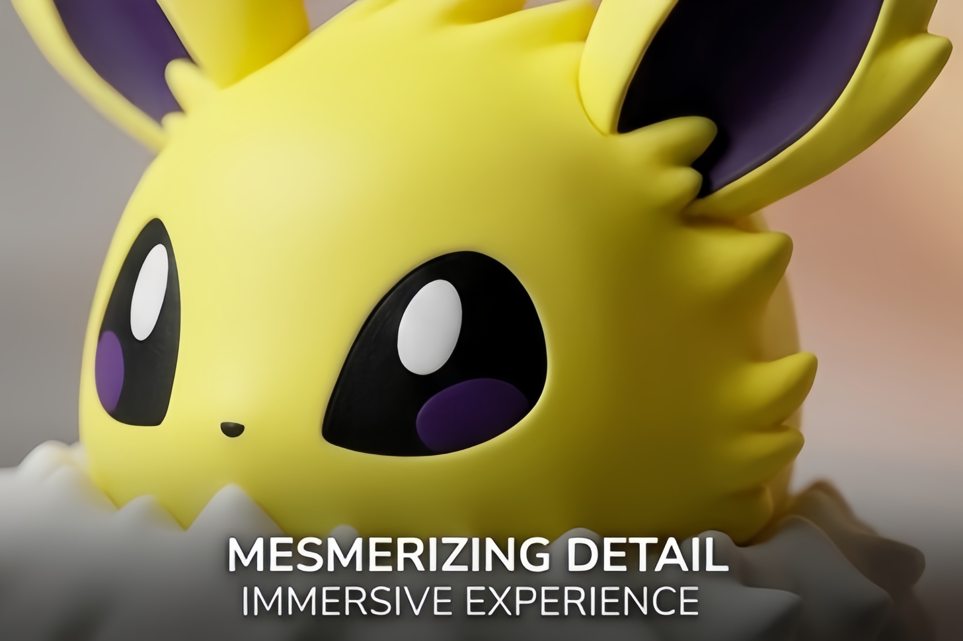Eeveelution Cupcake 3D Artisan Keycap, Cute Pokemon Eevee Family Handmade Dessert Shape Keycap Compatible With All MX Mechanical Keyboard Switches - Image 12