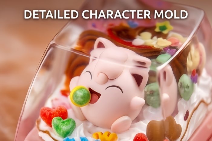 Pokemon 3D Resin Diorama Artisan Keycap, Handmade Scene Landscape Character Keycap For MX Mechanical Keyboard Switches - Image 34