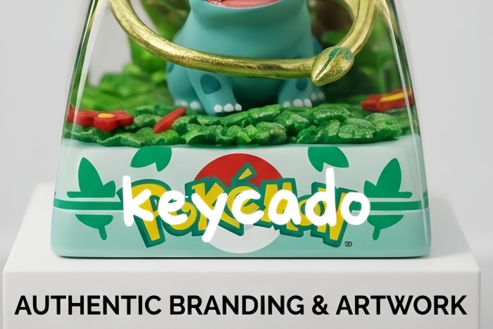 Pokemon 3D Resin Diorama Artisan Keycap, Handmade Scene Landscape Character Keycap For MX Mechanical Keyboard Switches - Image 20