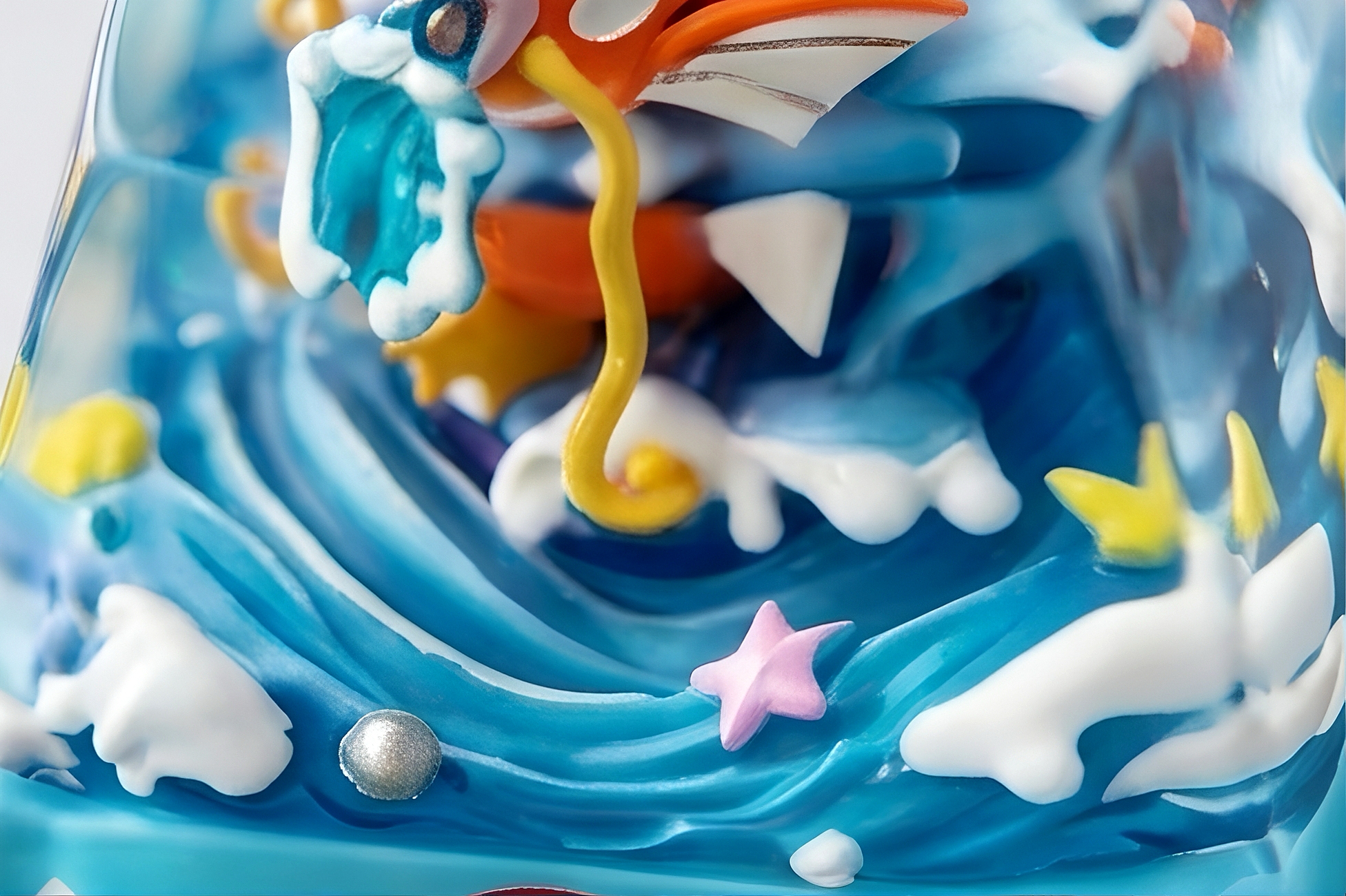 Pokemon 3D Resin Diorama Artisan Keycap, Handmade Scene Landscape Character Keycap For MX Mechanical Keyboard Switches - Image 11