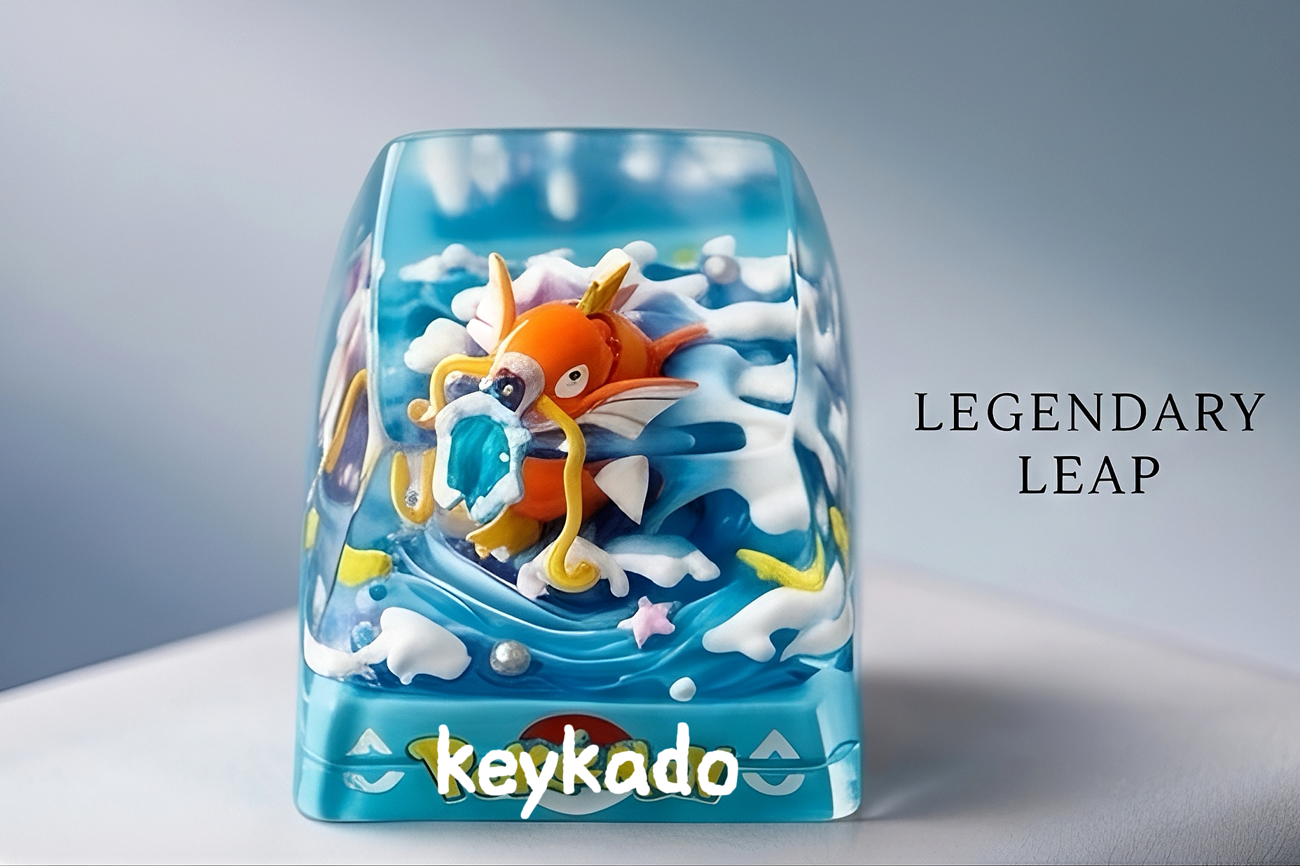 Pokemon 3D Resin Diorama Artisan Keycap, Handmade Scene Landscape Character Keycap For MX Mechanical Keyboard Switches - Image 10