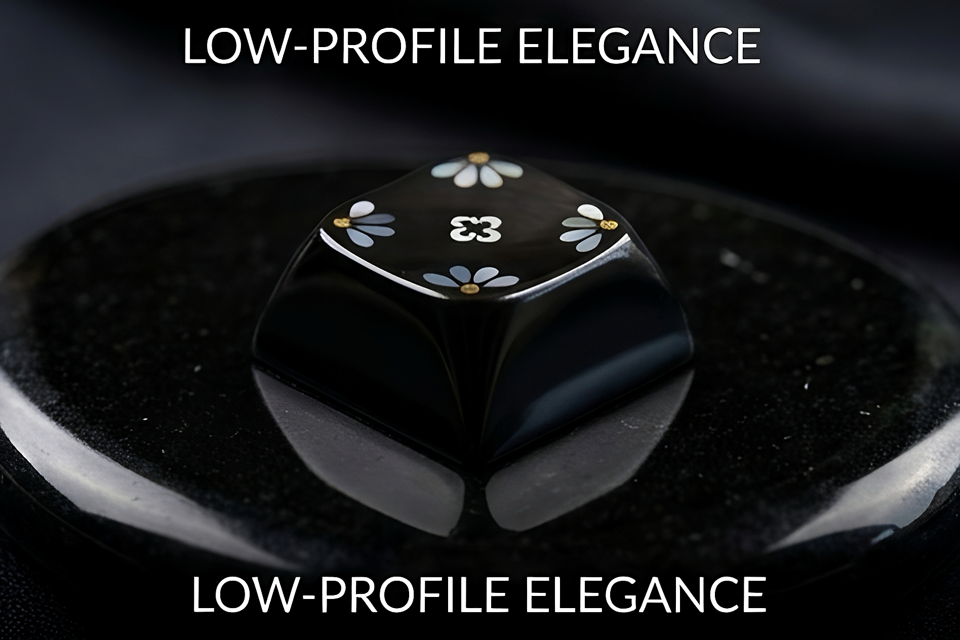 Mother of Pearl Mosaic Inlay Artisan Keycap, Traditional Shell Inlay Craft XDA Profile Keycap Compatible With Cherry MX Gateron Kailh All MX Mechanical Keyboard Switches - Image 14