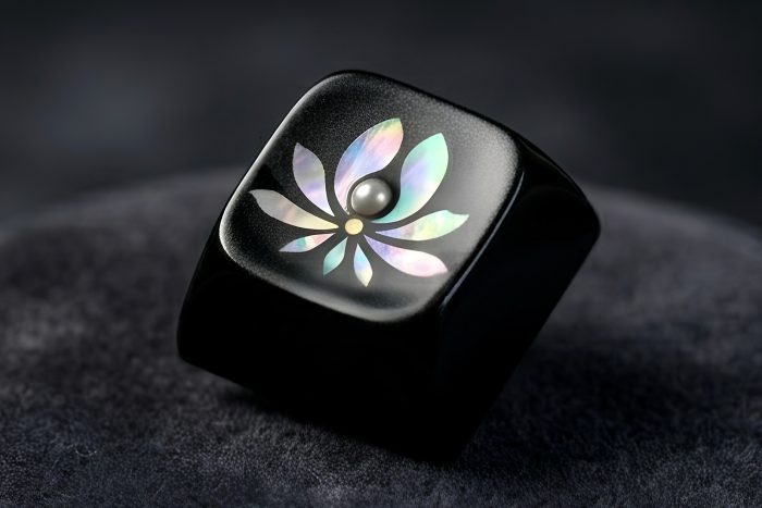 Mother of Pearl Mosaic Inlay Artisan Keycap, Traditional Shell Inlay Craft XDA Profile Keycap Compatible With Cherry MX Gateron Kailh All MX Mechanical Keyboard Switches - Image 35