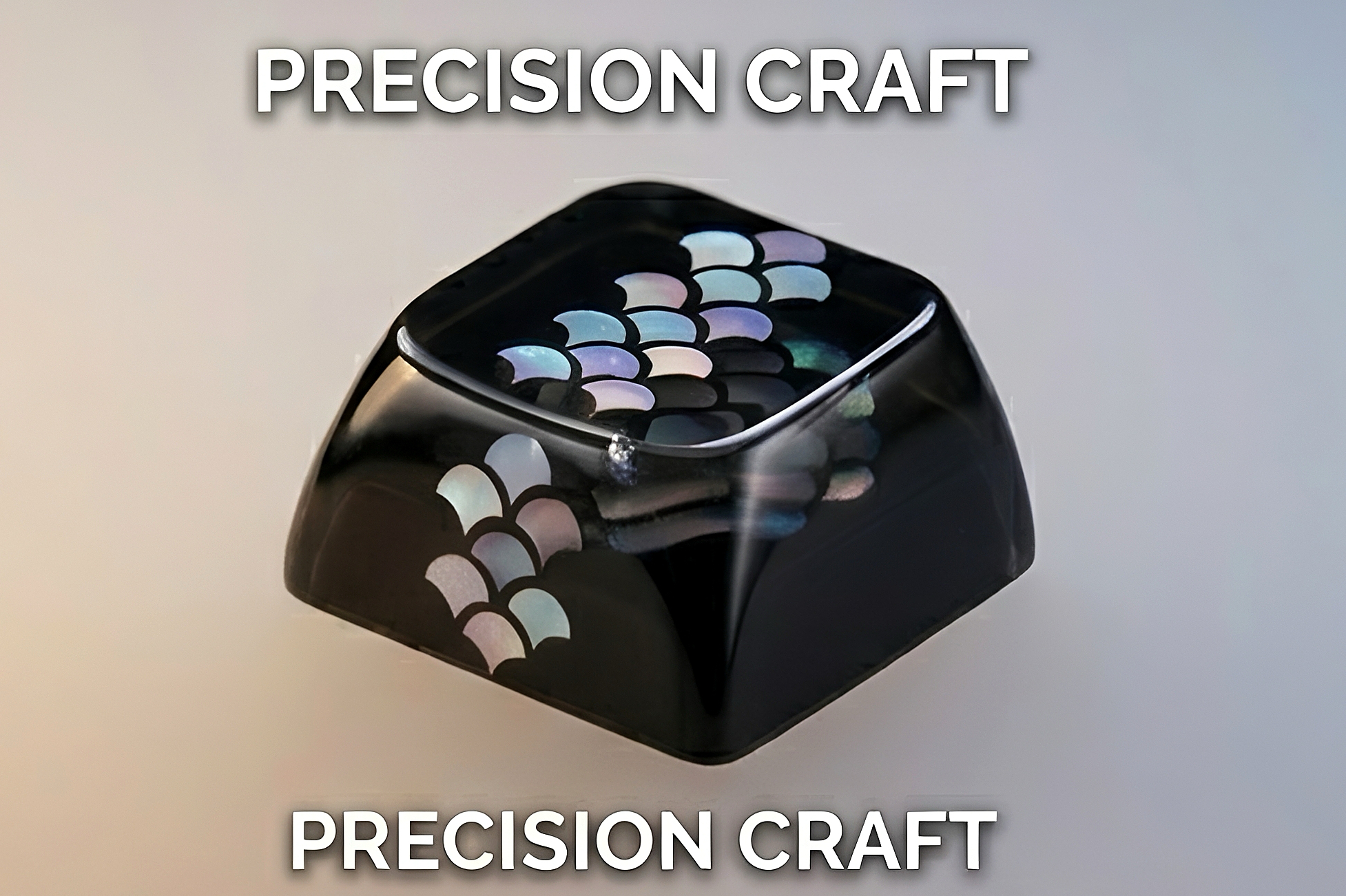 Mother of Pearl Mosaic Inlay Artisan Keycap, Traditional Shell Inlay Craft XDA Profile Keycap Compatible With Cherry MX Gateron Kailh All MX Mechanical Keyboard Switches - Image 40
