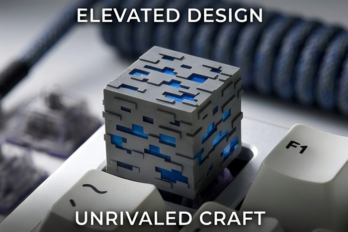3D Sculpted Minecraft Themed Artisan Keycap, Handmade Game Block Character Keycap Compatible With All MX Mechanical Keyboard Switches, Ideal For ESC R4 Position - Image 75