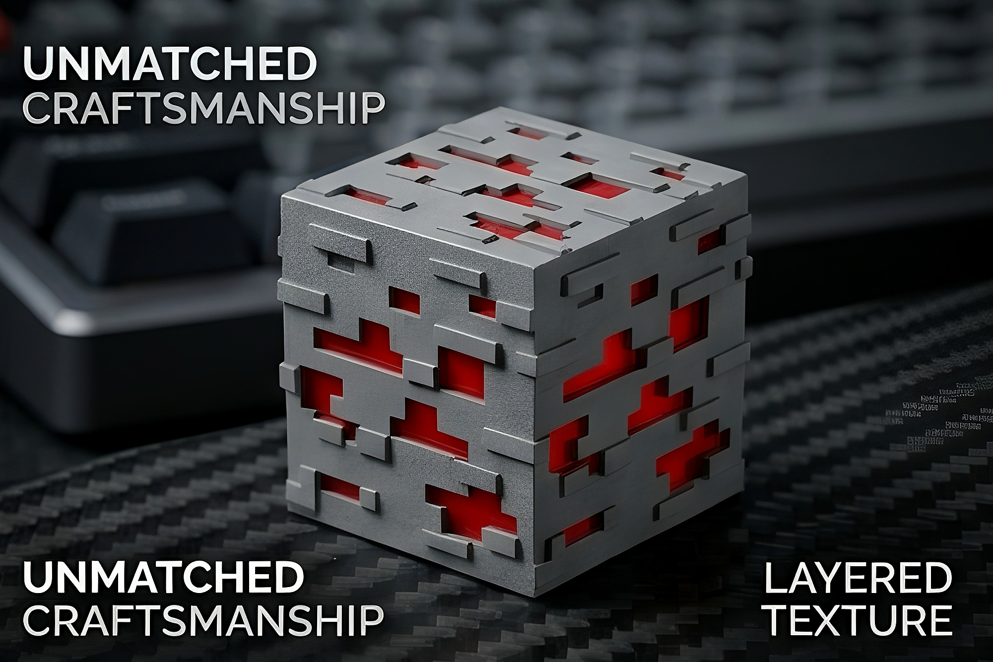 3D Sculpted Minecraft Themed Artisan Keycap, Handmade Game Block Character Keycap Compatible With All MX Mechanical Keyboard Switches, Ideal For ESC R4 Position - Image 67