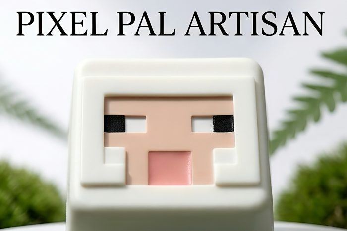 3D Sculpted Minecraft Themed Artisan Keycap, Handmade Game Block Character Keycap Compatible With All MX Mechanical Keyboard Switches, Ideal For ESC R4 Position - Image 22