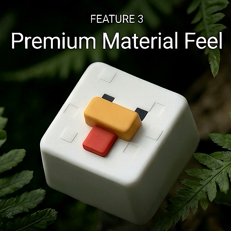 3D Sculpted Minecraft Themed Artisan Keycap, Handmade Game Block Character Keycap Compatible With All MX Mechanical Keyboard Switches, Ideal For ESC R4 Position - Image 28