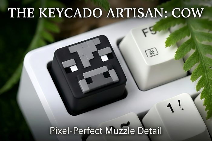 3D Sculpted Minecraft Themed Artisan Keycap, Handmade Game Block Character Keycap Compatible With All MX Mechanical Keyboard Switches, Ideal For ESC R4 Position - Image 34