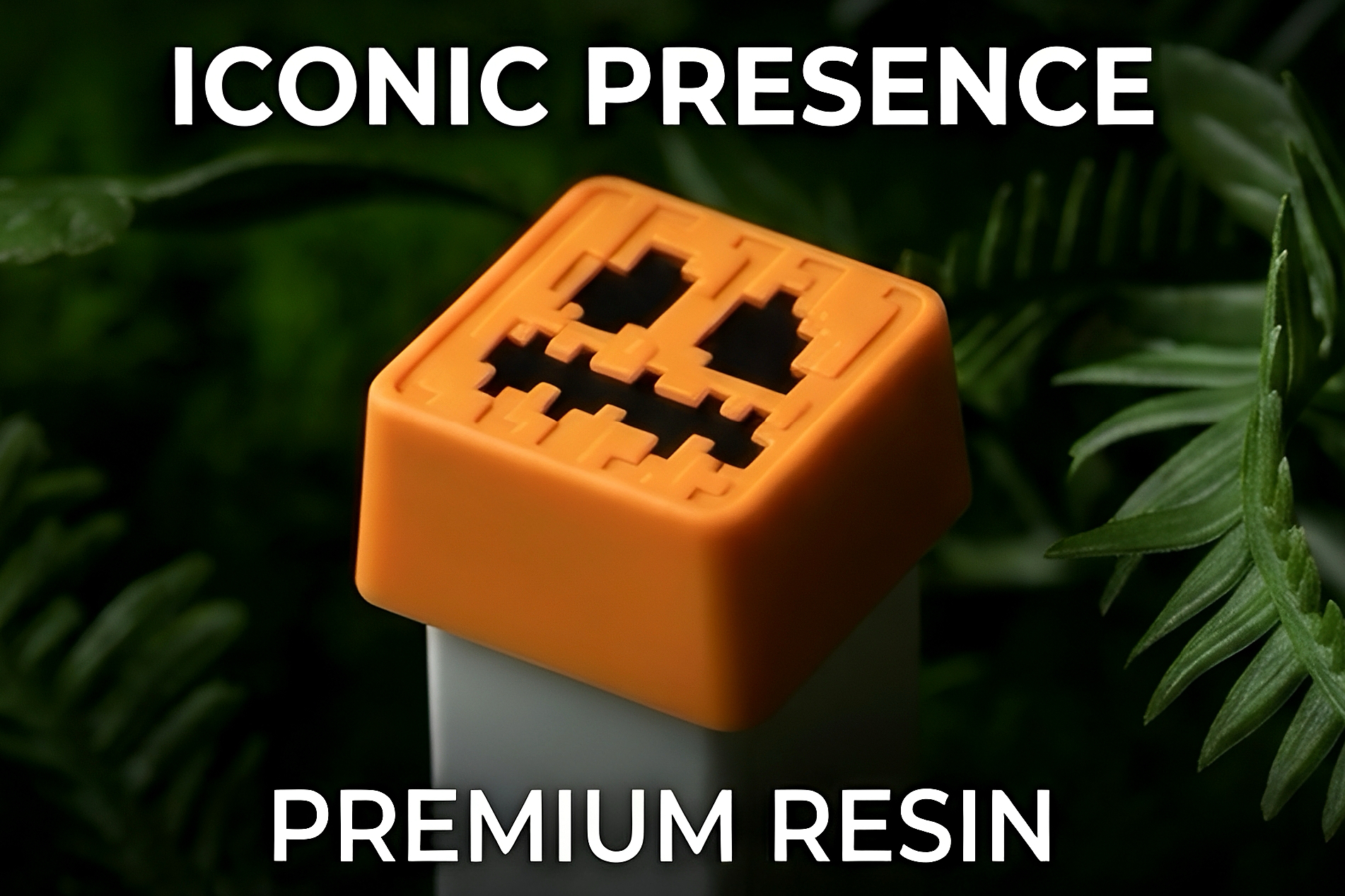3D Sculpted Minecraft Themed Artisan Keycap, Handmade Game Block Character Keycap Compatible With All MX Mechanical Keyboard Switches, Ideal For ESC R4 Position - Image 51