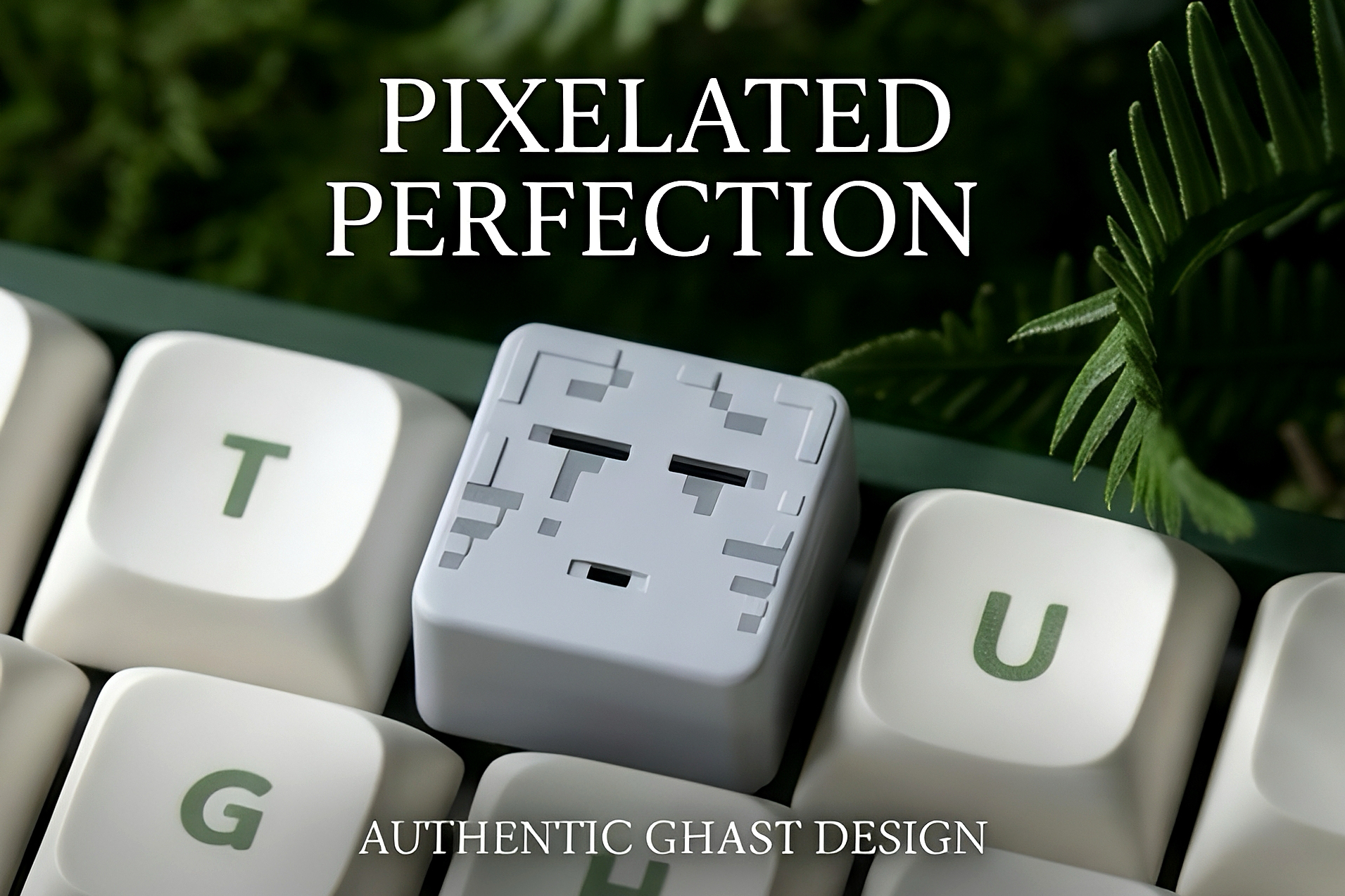 3D Sculpted Minecraft Themed Artisan Keycap, Handmade Game Block Character Keycap Compatible With All MX Mechanical Keyboard Switches, Ideal For ESC R4 Position - Image 54