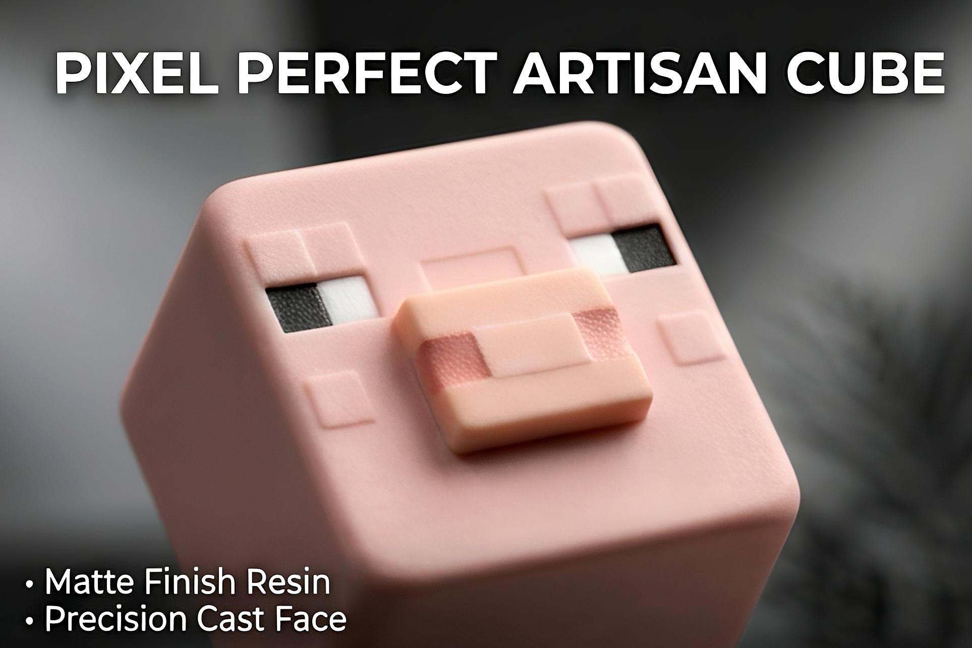 3D Sculpted Minecraft Themed Artisan Keycap, Handmade Game Block Character Keycap Compatible With All MX Mechanical Keyboard Switches, Ideal For ESC R4 Position - Image 30