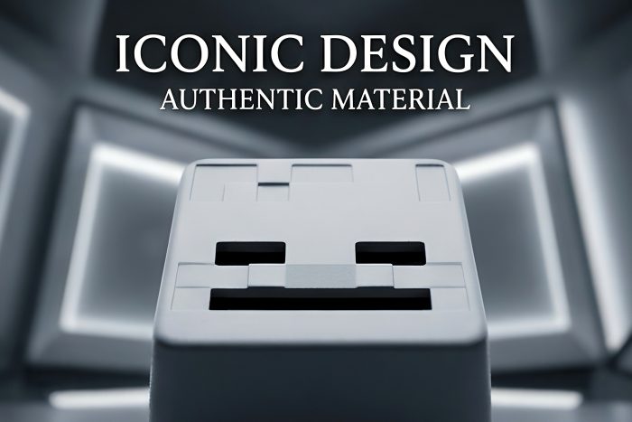 3D Sculpted Minecraft Themed Artisan Keycap, Handmade Game Block Character Keycap Compatible With All MX Mechanical Keyboard Switches, Ideal For ESC R4 Position - Image 47