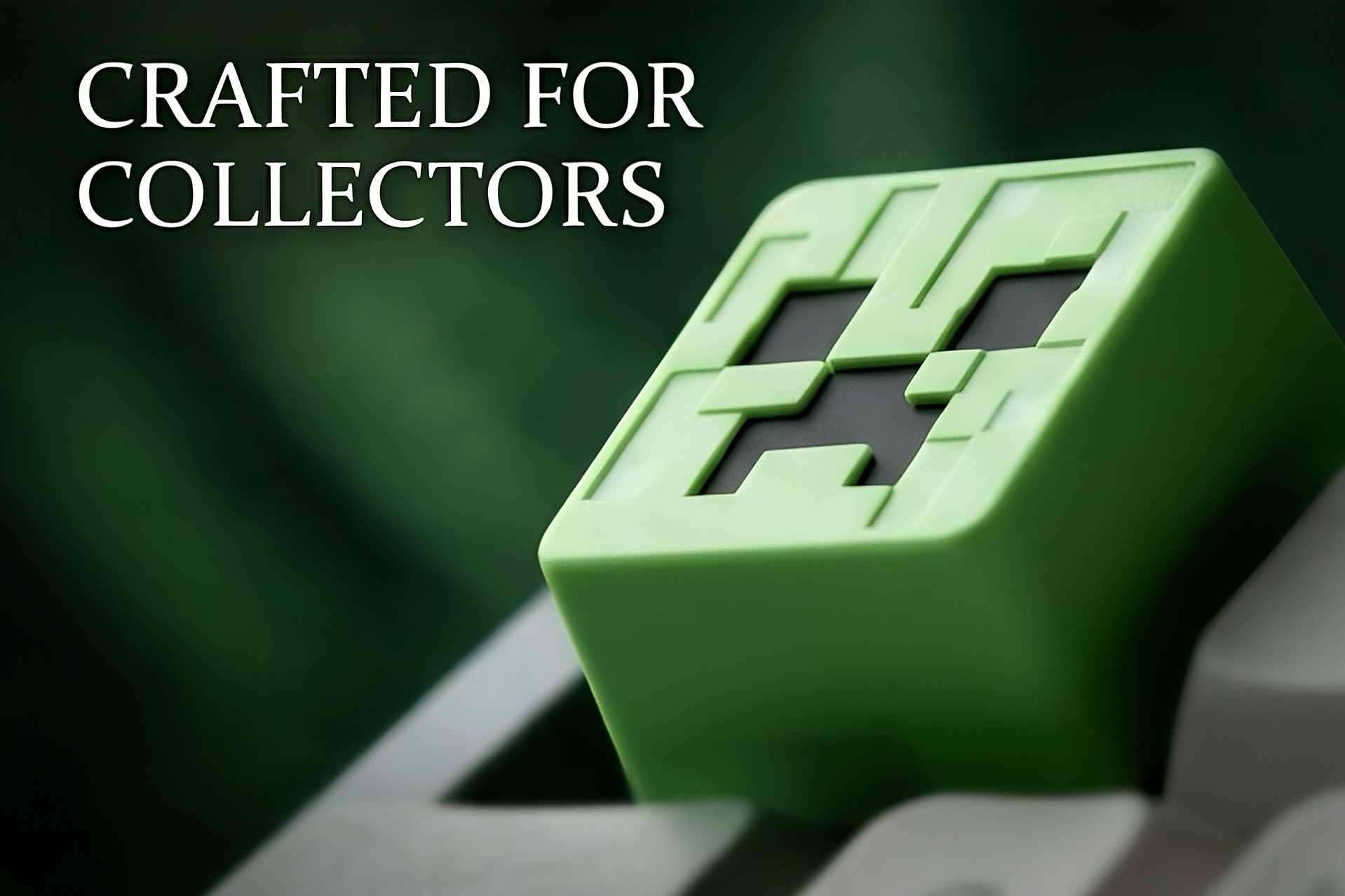 3D Sculpted Minecraft Themed Artisan Keycap, Handmade Game Block Character Keycap Compatible With All MX Mechanical Keyboard Switches, Ideal For ESC R4 Position - Image 44