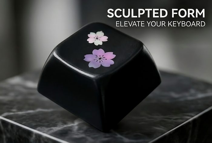 Mother of Pearl Mosaic Inlay Artisan Keycap, Traditional Shell Inlay Craft XDA Profile Keycap Compatible With Cherry MX Gateron Kailh All MX Mechanical Keyboard Switches - Image 21